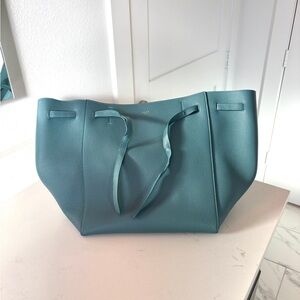 Celine Cabas Phantom Tote - Prussian Blue